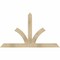Ekena Millwork Richland Rough Sawn Timber Gable Bracket, Douglas Fir, 60"W x 35"H x 2"D x 4"F, 14/12 Pitch GBW060X35X0204RIC00RDF - alternate 1